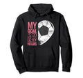 Soccer Goalie Heart I My Goal Is To Hoodie - Unique Graphic for Adults