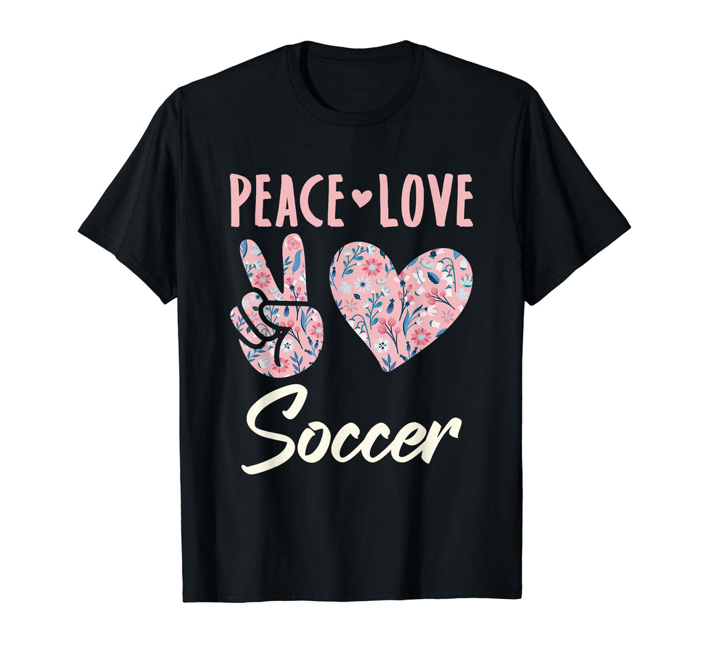 Peace Love Soccer Gifts And Sweatshirt - Minimalist Print for Adults