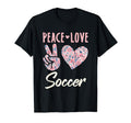 Peace Love Soccer Gifts And Sweatshirt - Minimalist Print for Adults