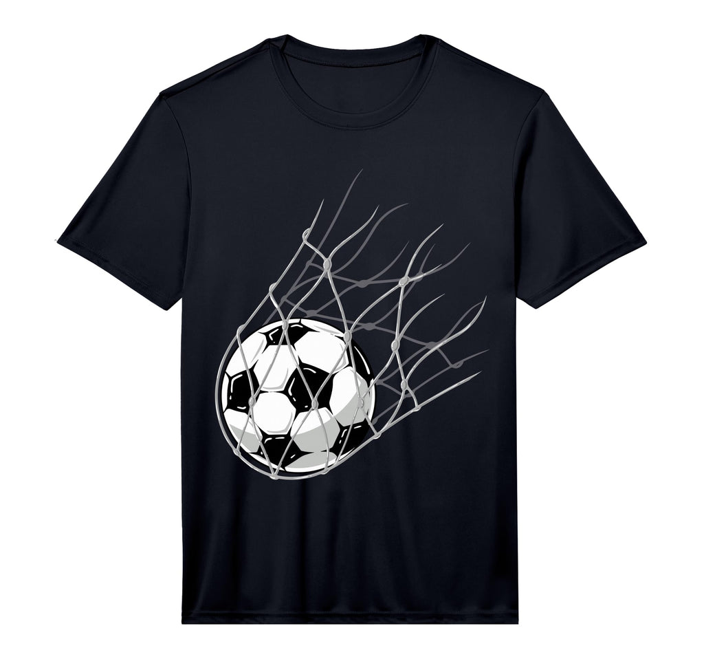 Soccer Ball Goal Funny Player Sports T-Shirt - Novelty Apparel for Adults