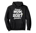 Class 2027 Senior Year Soccer Proud Hoodie - Fun Novelty Design for Adults