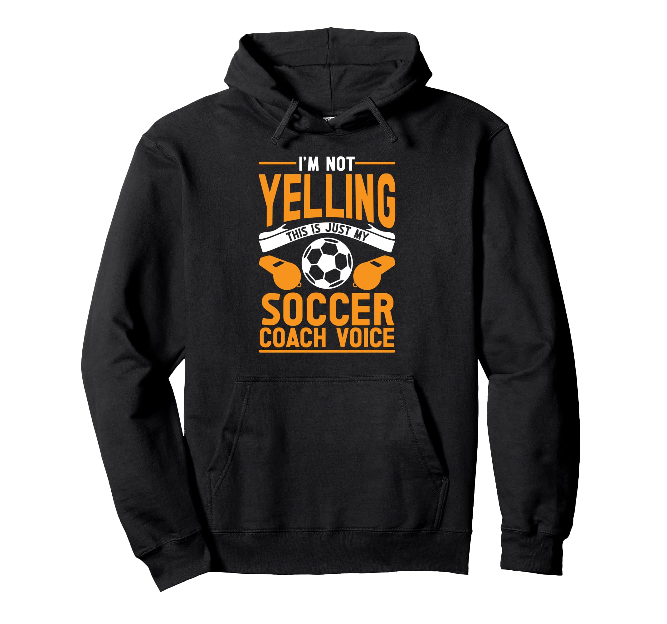 Soccer Coach Hoodie - Graphic Print for Adults