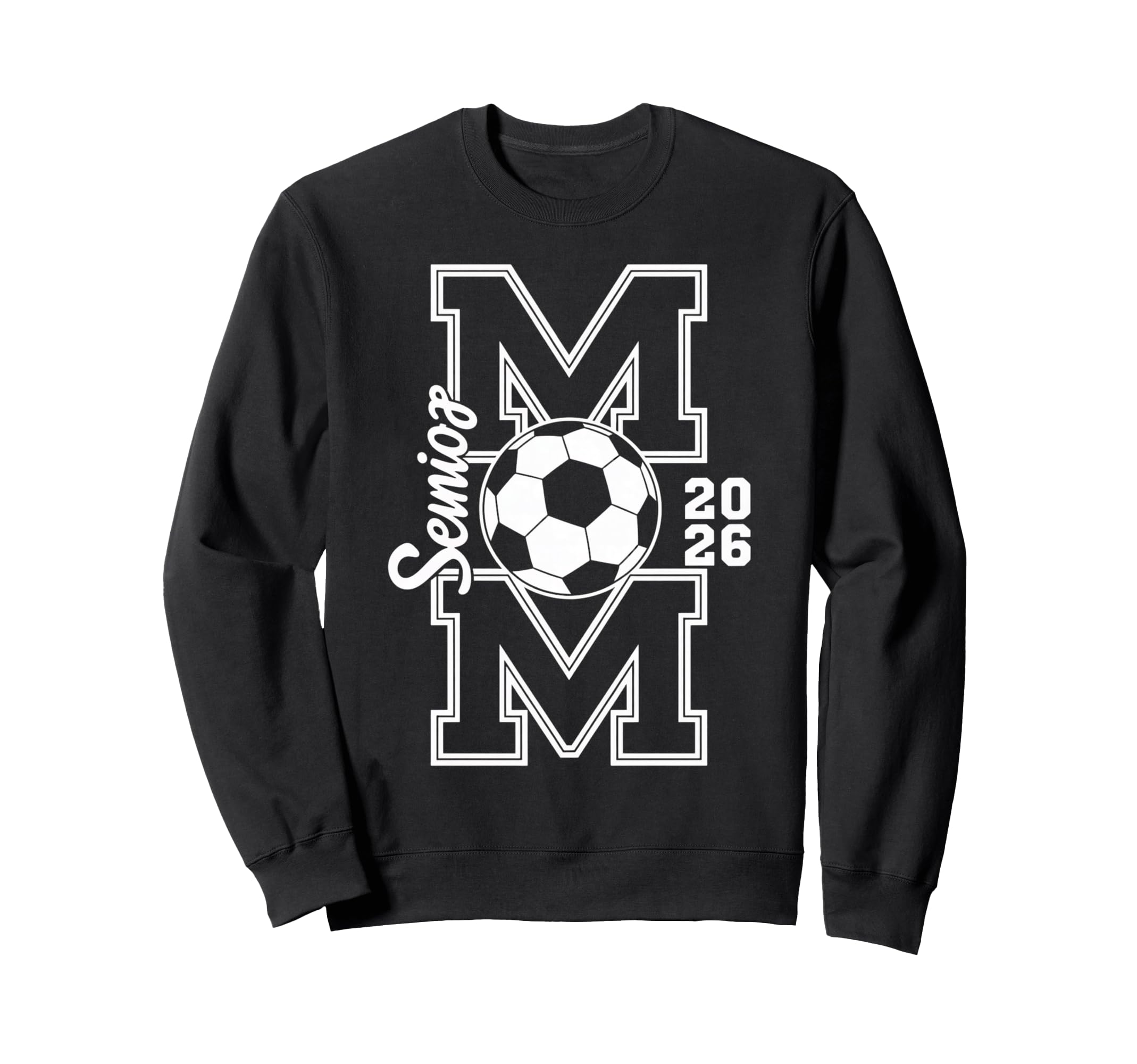 Senior Soccer Mom 2026 Graduation Sweatshirt - Streetwear Style for Adults