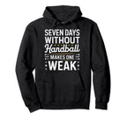 I Love Handball Player Sports Hoodie - Minimalist Print Men Women