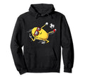 Soccer Player Chicken Nugget Playing Hoodie - Streetwear Style Unisex
