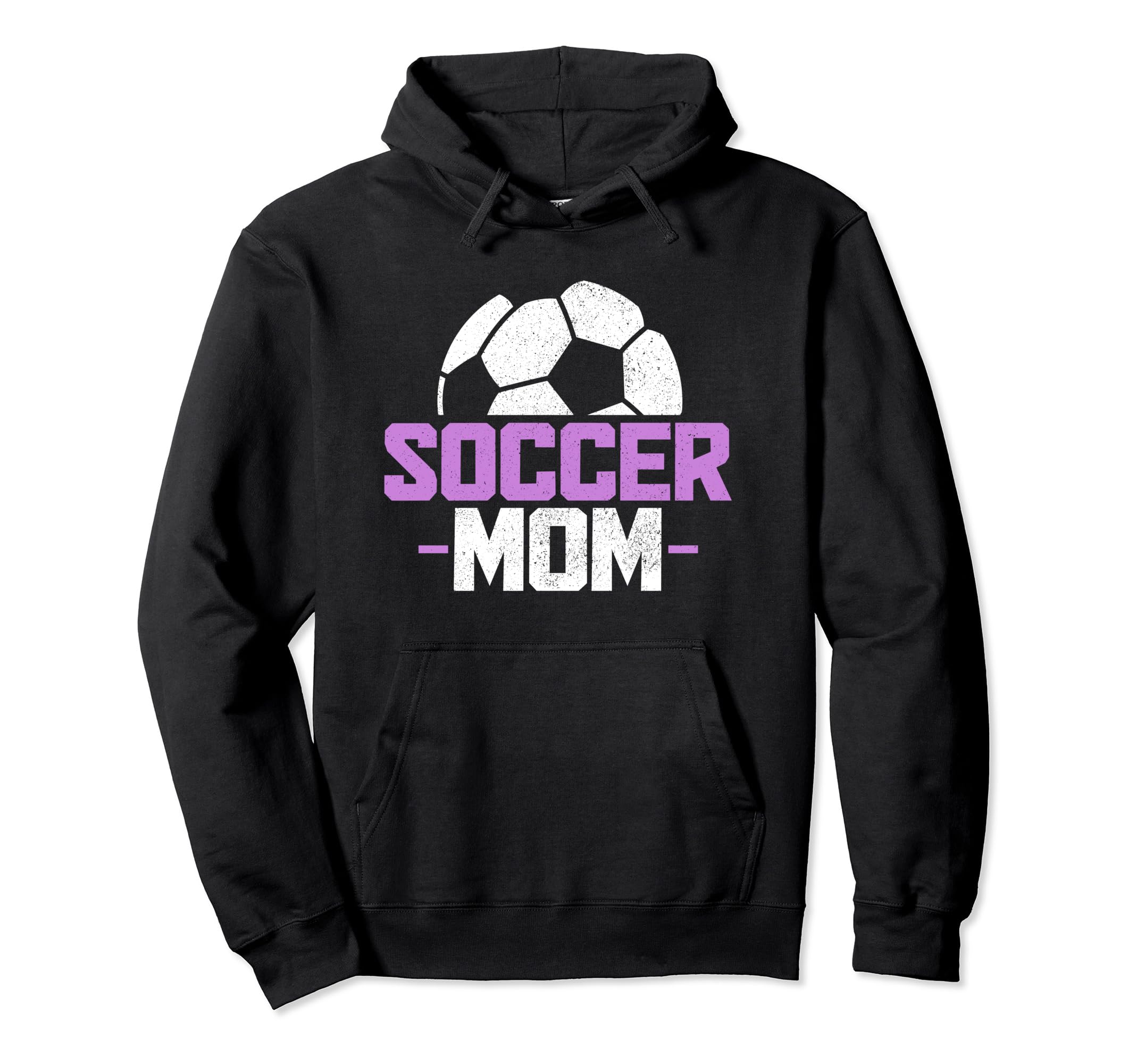 Soccer Mom Soccer Player Hoodie - Aesthetic Graphic for Adults