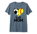 Ball Mom Funny Soccer Softball Player T-Shirt - Streetwear Style Men Women