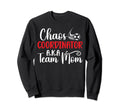 Chaos Coordinator Soccer Team Mom Sweatshirt - Trendy Graphic Unisex