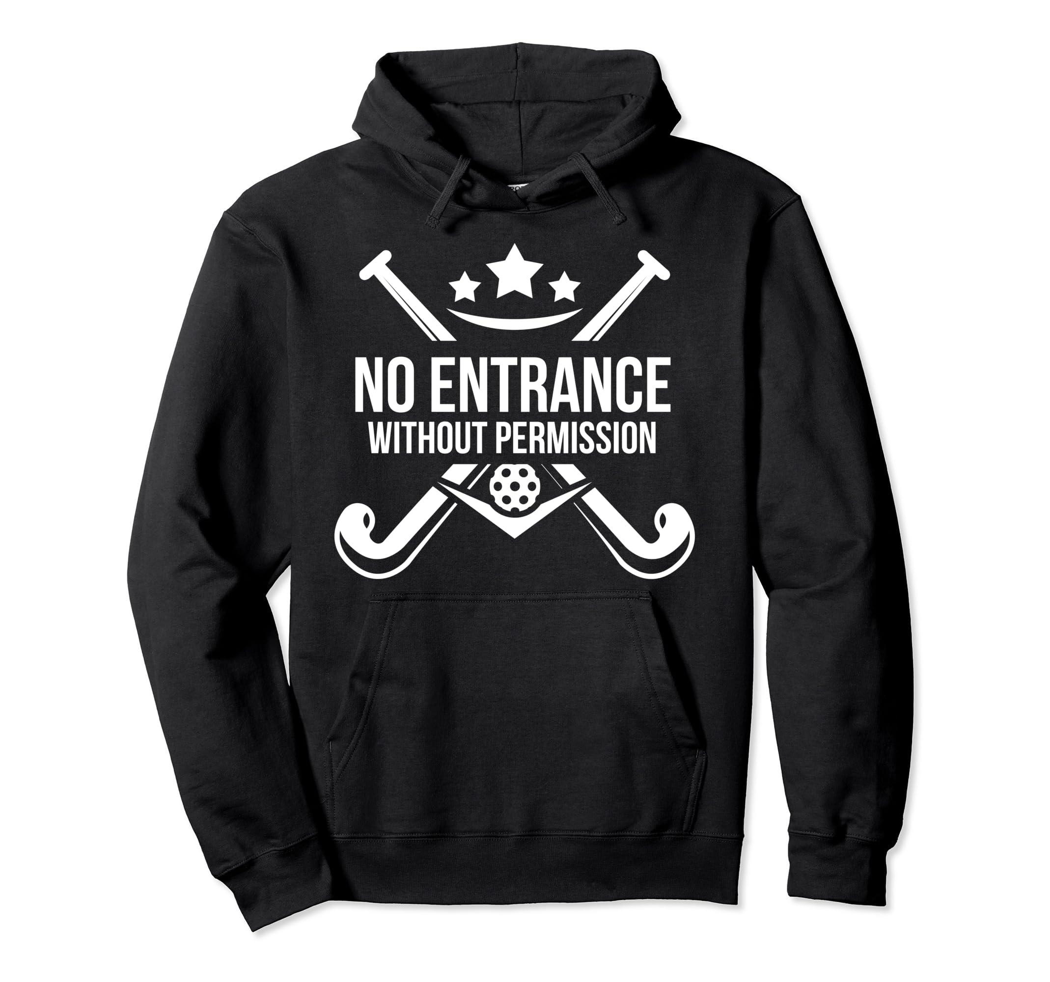 Field Hockey Goalie Funny Field Hockey Hoodie - Unique Graphic for Adults