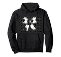 Goals Soccer Coquette Bow Hoodie - Fun Novelty Design for Adults