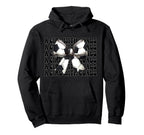 Goals Soccer Coquette Bow Hoodie - Fun Novelty Design for Adults