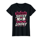 Warning This Soccer Mom Will Yell T-Shirt - Trendy Graphic for Adults