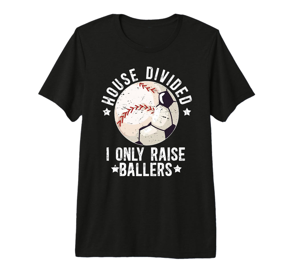 Mens House Divided I Only Raise T-Shirt - Casual Everyday Wear Unisex