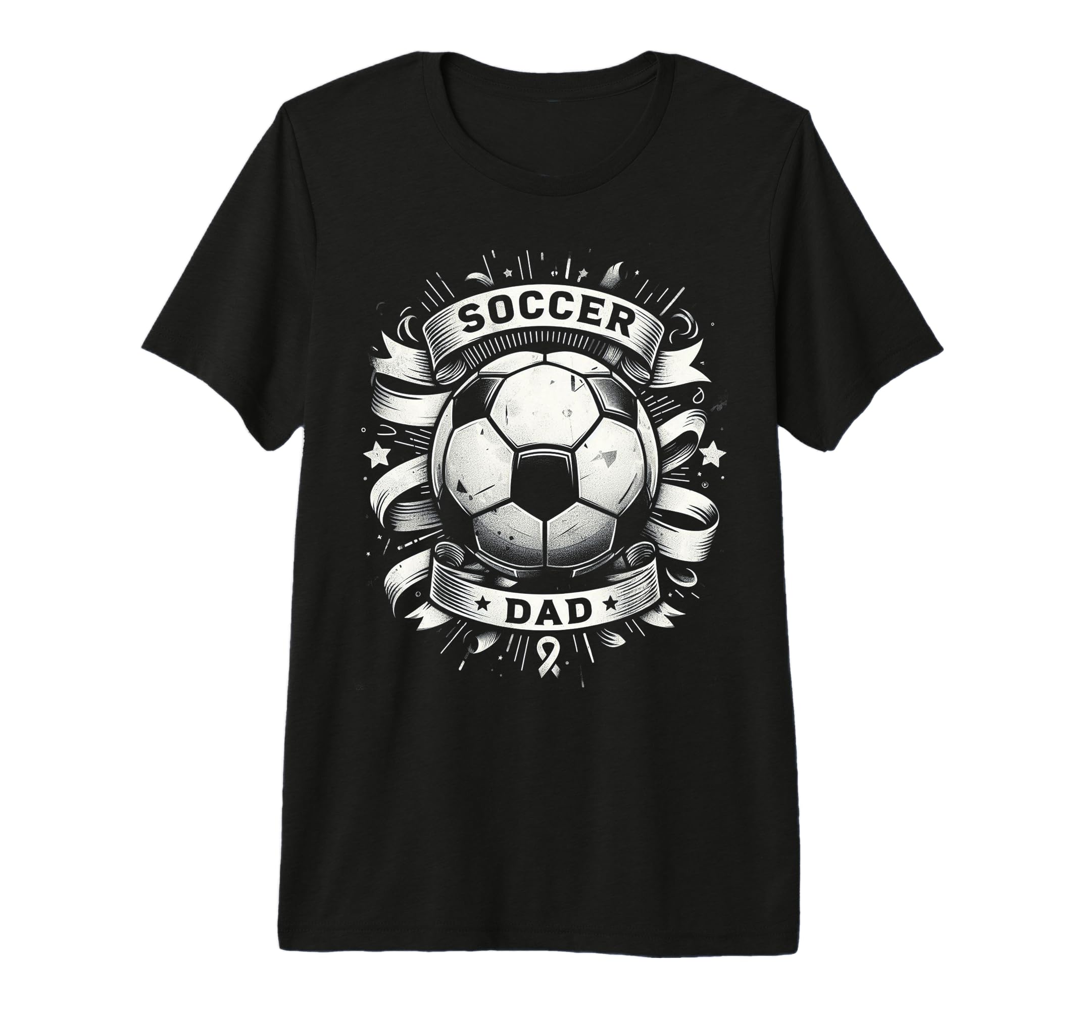 Soccer Dad Family Matching Dad T-Shirt - Casual Everyday Wear for Adults
