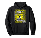 Soccer Mom Traits Best Words Mothers Hoodie - Custom Art Print Unisex