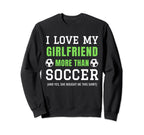 Soccer Fan Sport Soccer Player Sweatshirt - Graphic Print Men Women