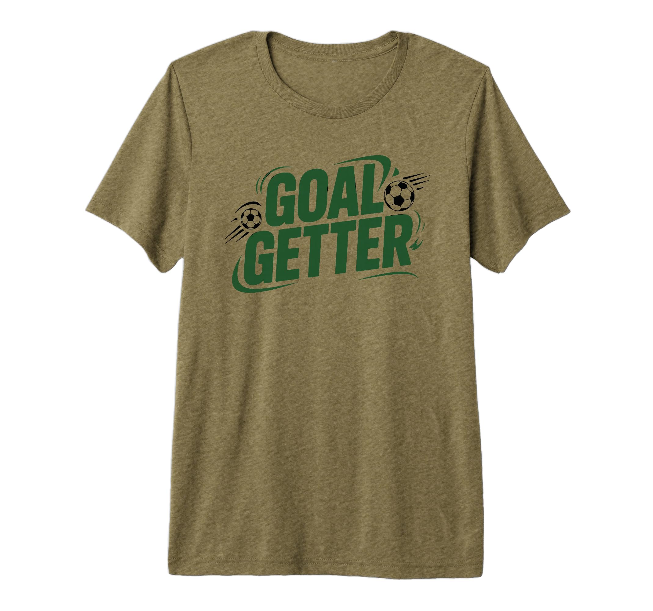 Soccer Player Goal Keeper And T-Shirt - Casual Everyday Wear Men Women