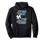 Respect All Fear None Fight Until Hoodie - Minimalist Print for Adults