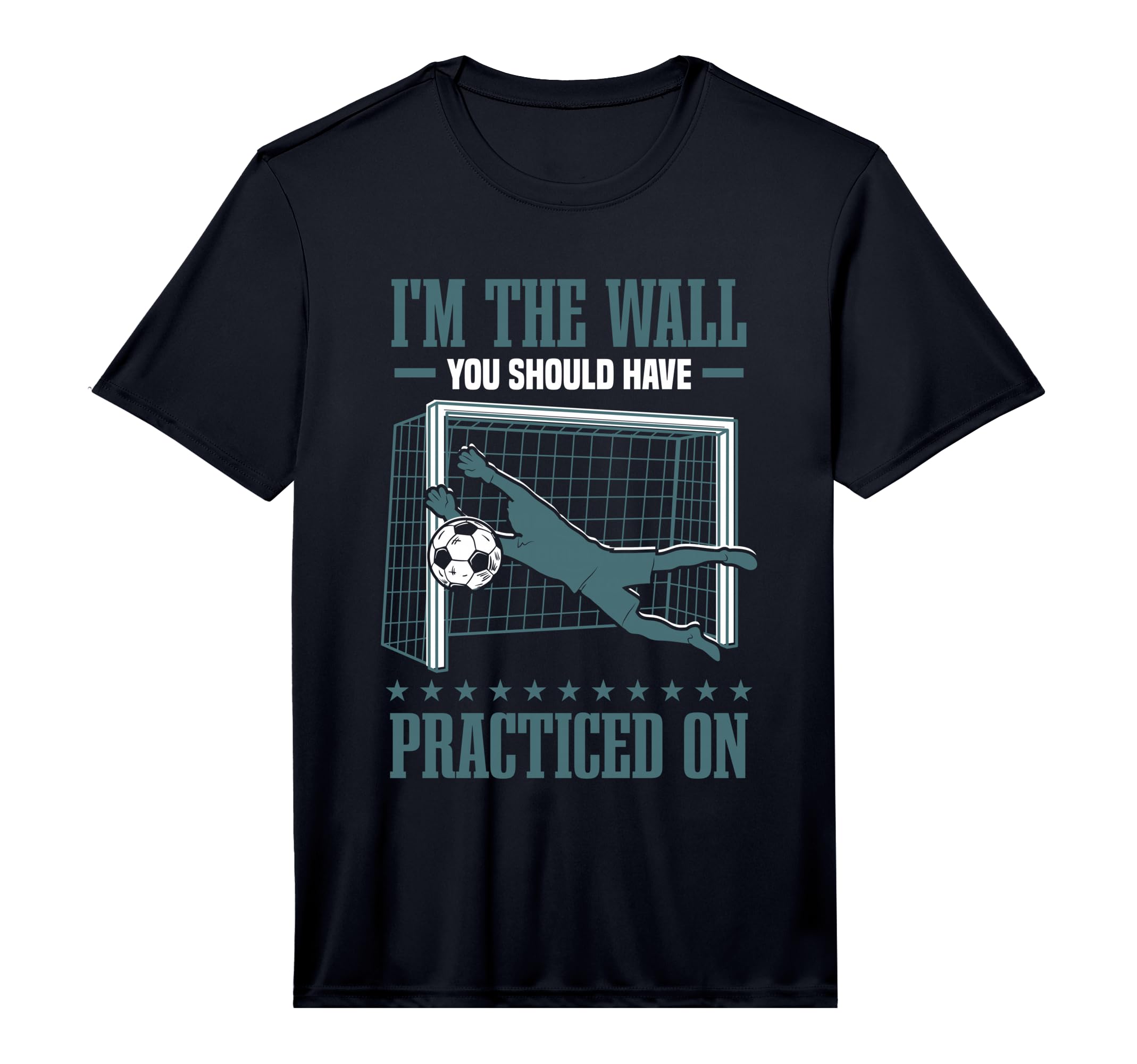 Gloves Goal Soccer Goalie Goalkeeper T-Shirt - Fun Novelty Design Unisex