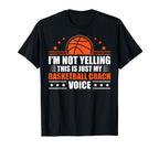 Basketball Coach Basketball Coaching T-Shirt - Casual Everyday Wear Unisex