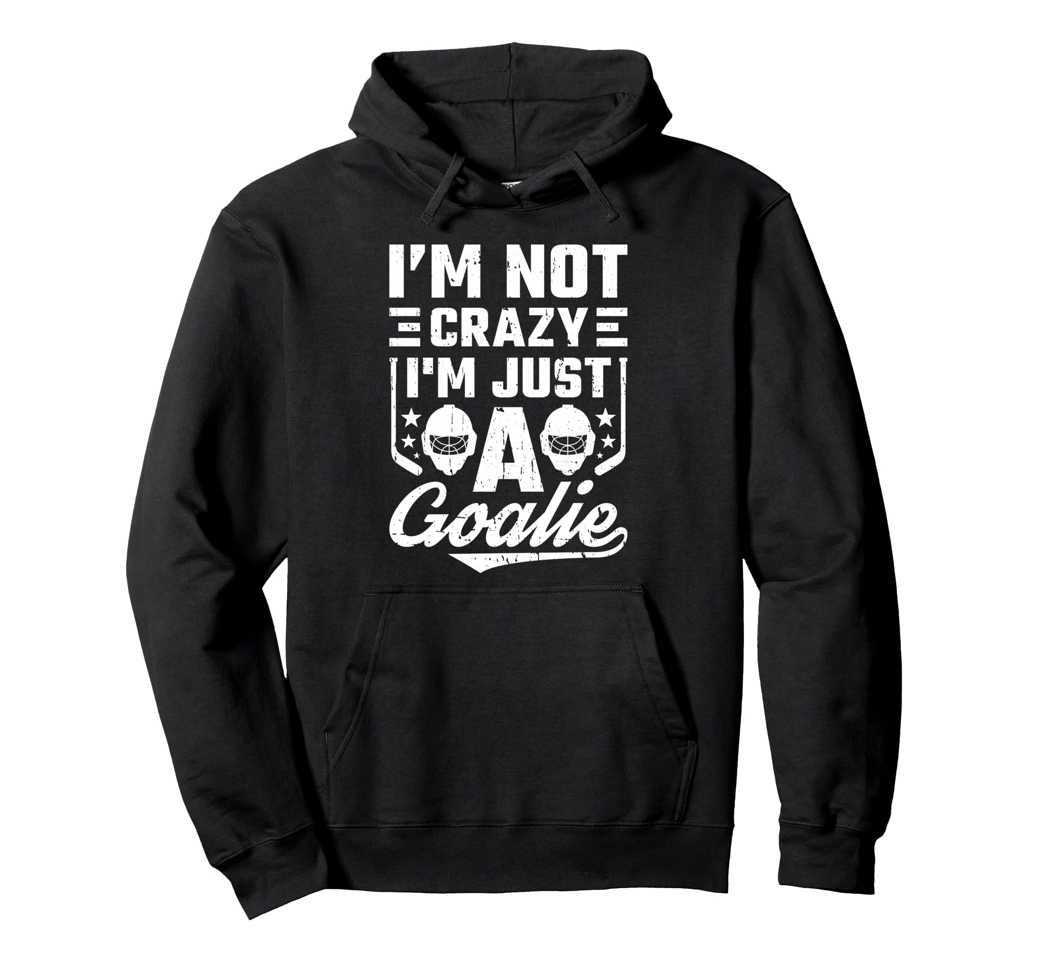 Hockey Goalkeeper Ice Hockey Goalie Hoodie - Casual Everyday Wear Men Women