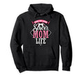 Proud Soccer Mom Living And Loving Hoodie - Novelty Apparel for Adults