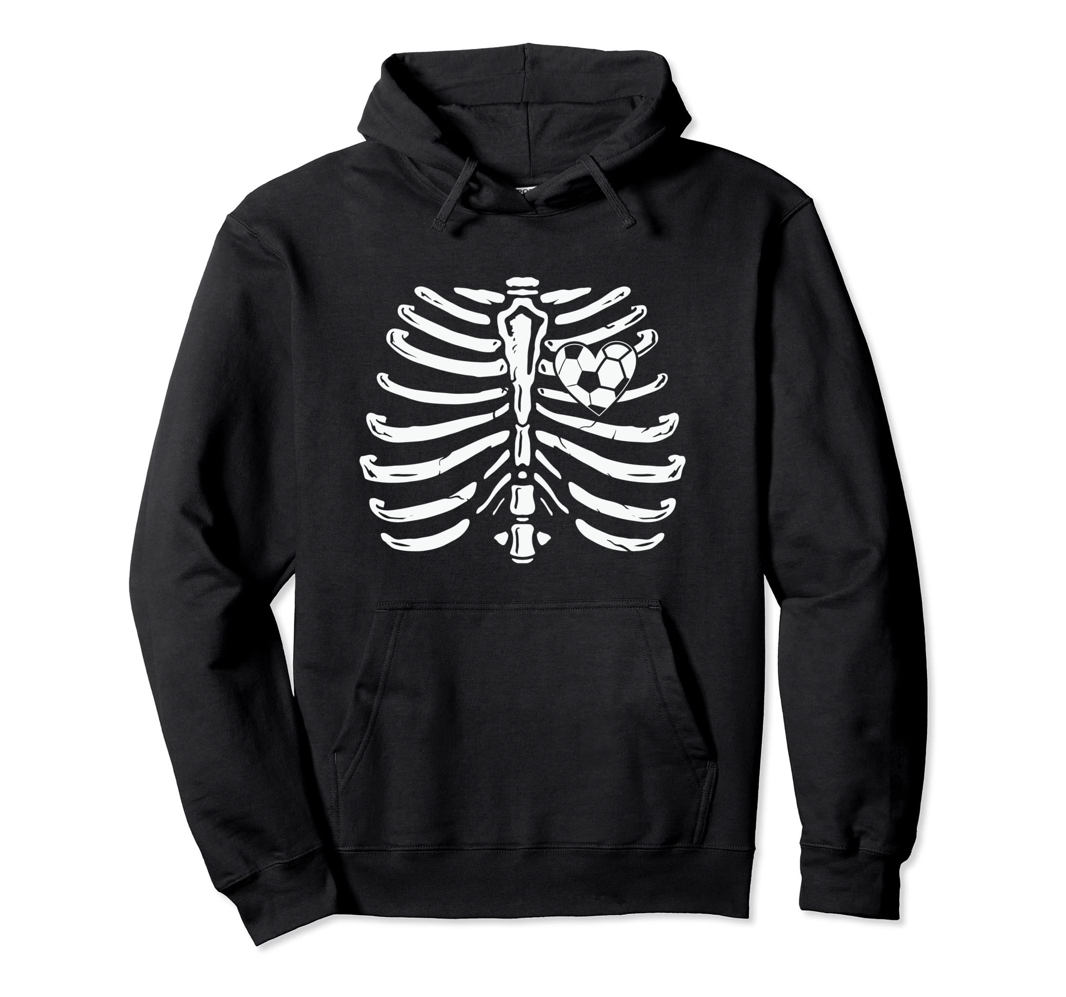 Soccer Heart Funny Love Soccer Player Hoodie - Unique Graphic Unisex