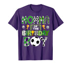 Momma Birthday Soccer Player Game Day T-Shirt - Graphic Print Men Women