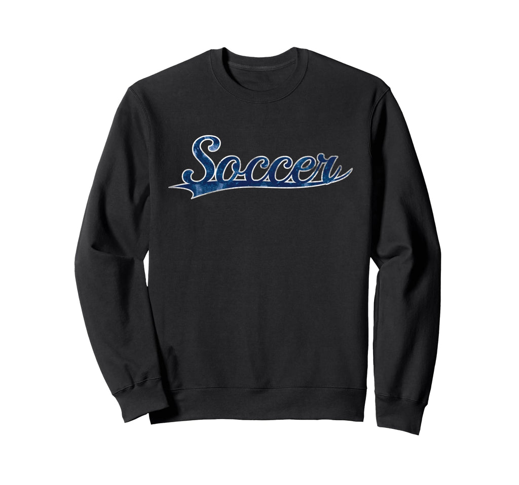 Soccer Football Sports Fan Varsity Sweatshirt - Unique Graphic for Adults