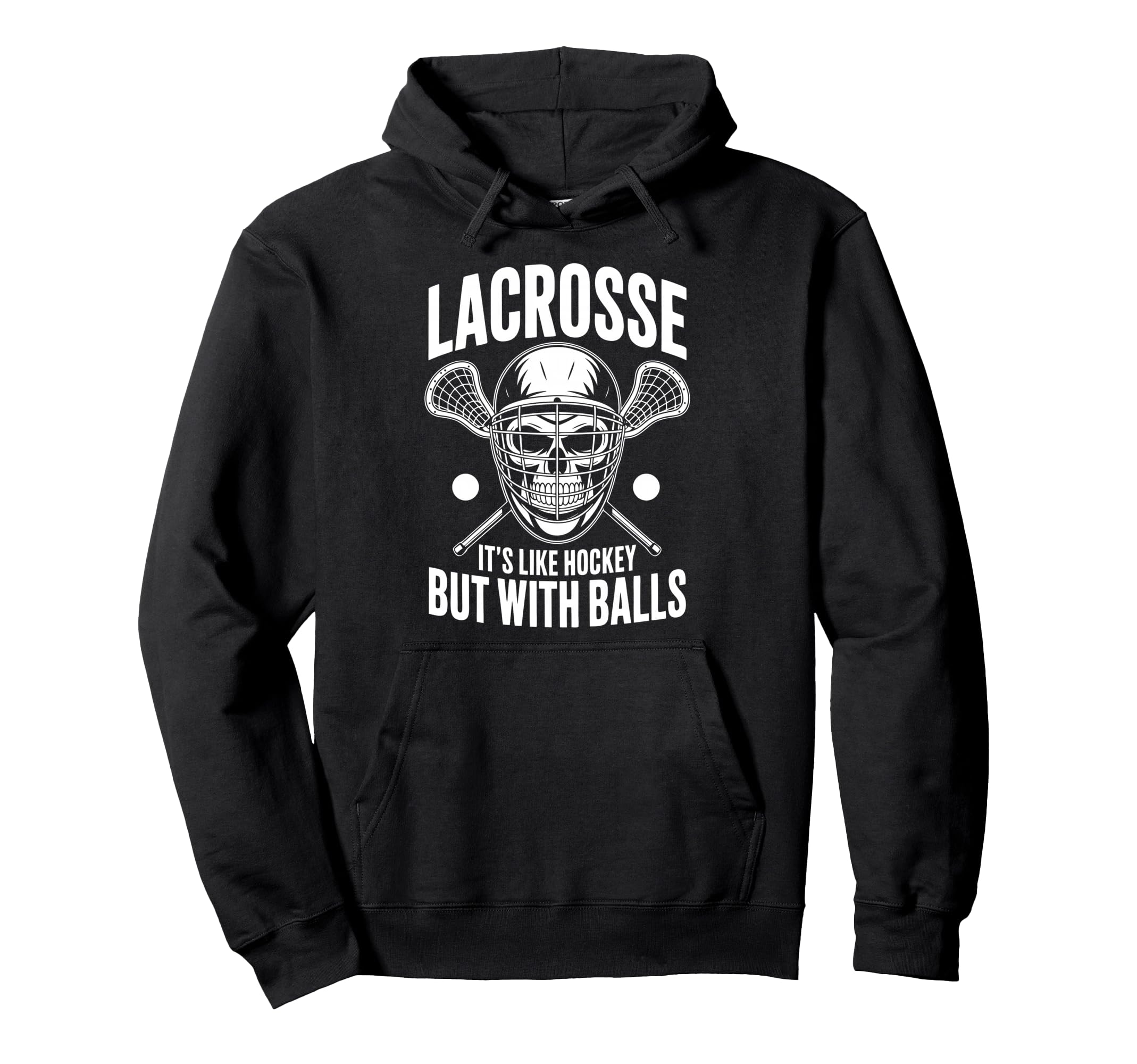Funny Lacrosse Goalie Lax Goalkeeper Hoodie - Streetwear Style Men Women