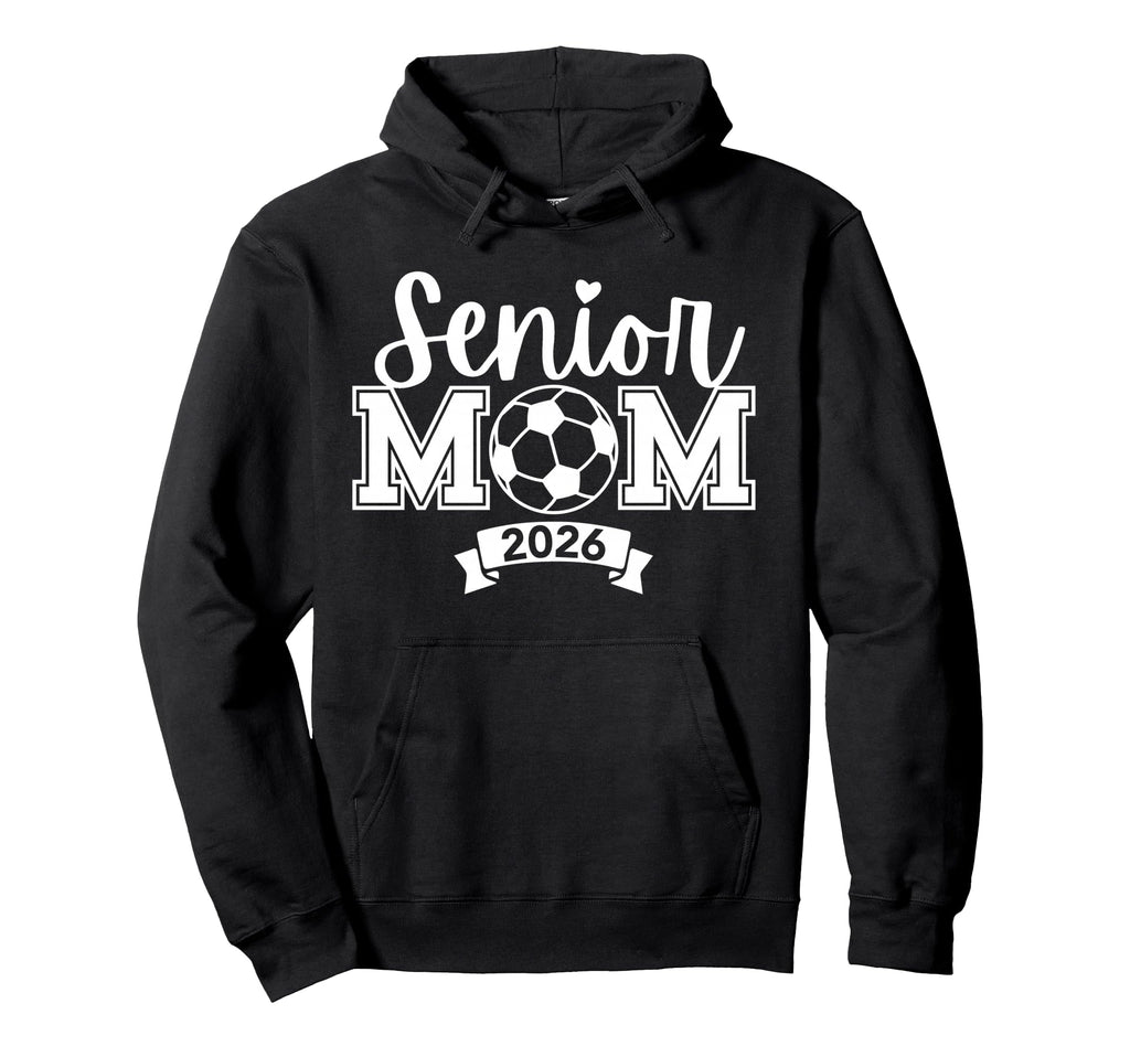 Senior 2026 Proud Soccer Mom High Hoodie - Custom Art Print Men Women