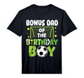Mens Soccer Bonus Dad Birthday Party T-Shirt - Graphic Print Men Women