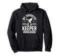 My Daughter Is Soccer Goalkeeper Dad Hoodie - Novelty Apparel Men Women