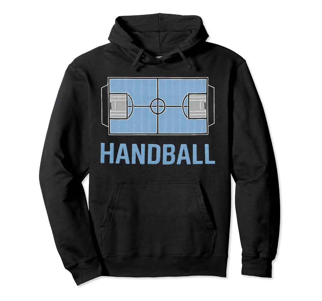I Love Handball Player Sports Hoodie - Minimalist Print for Adults