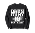 Bruh Its My 10Th Birthday Soccer Sweatshirt - Streetwear Style Men Women