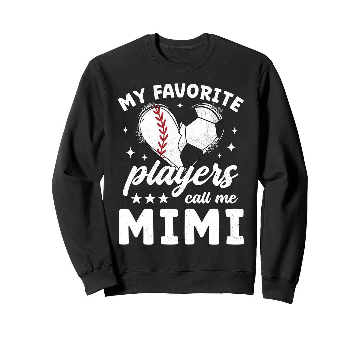 My Favorite Players Call Me Mimi Sweatshirt - Custom Art Print for Adults