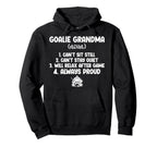 Hockey Goalie Grandma Definition Hockey Hoodie - Unique Graphic for Adults