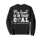 Proud Soccer Goalkeeper Mom Soccer Sweatshirt - Novelty Apparel for Adults