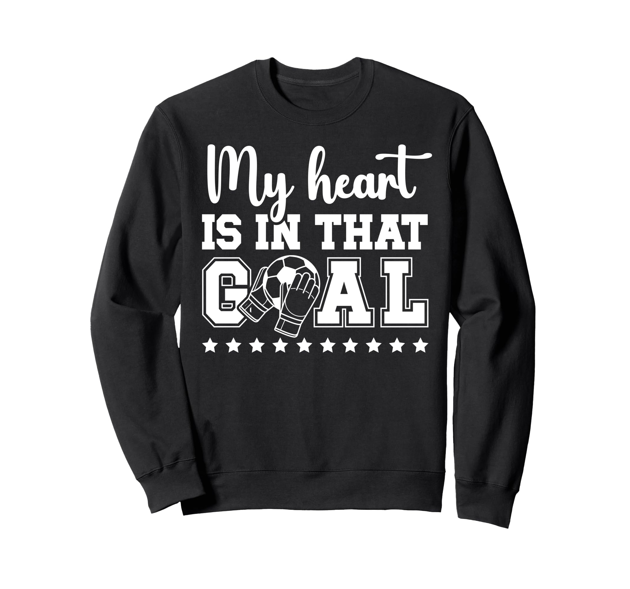 Proud Soccer Goalkeeper Mom Soccer Sweatshirt - Novelty Apparel for Adults