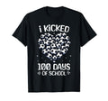 100 Days School Soccer Heart Love T-Shirt - Unique Graphic for Adults