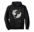 Mens Soccer Goalie Silhouette Players Hoodie - Minimalist Print Unisex