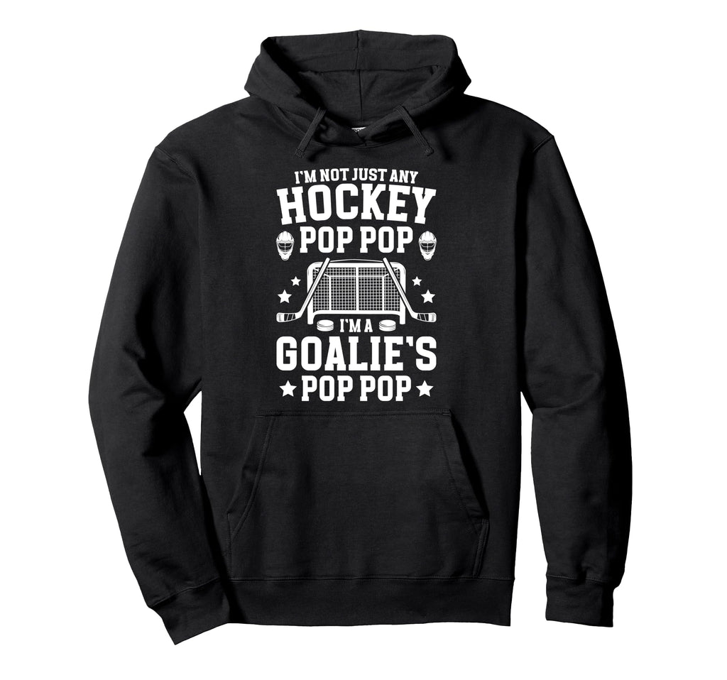 Im Hockey Goalie Pop Pop Ice Hockey Hoodie - Streetwear Style Unisex