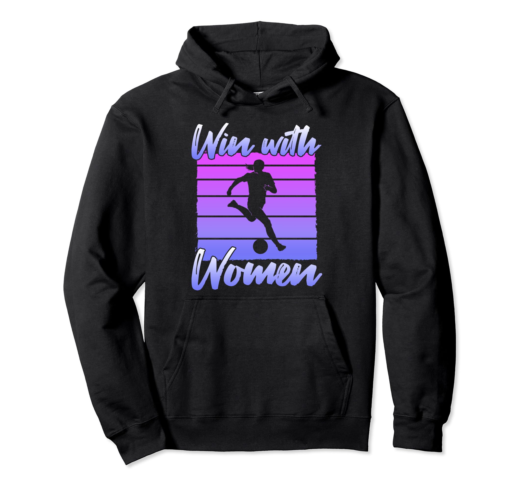 Soccer Team Outfit Players Fans Womens Hoodie - Trendy Graphic Men Women