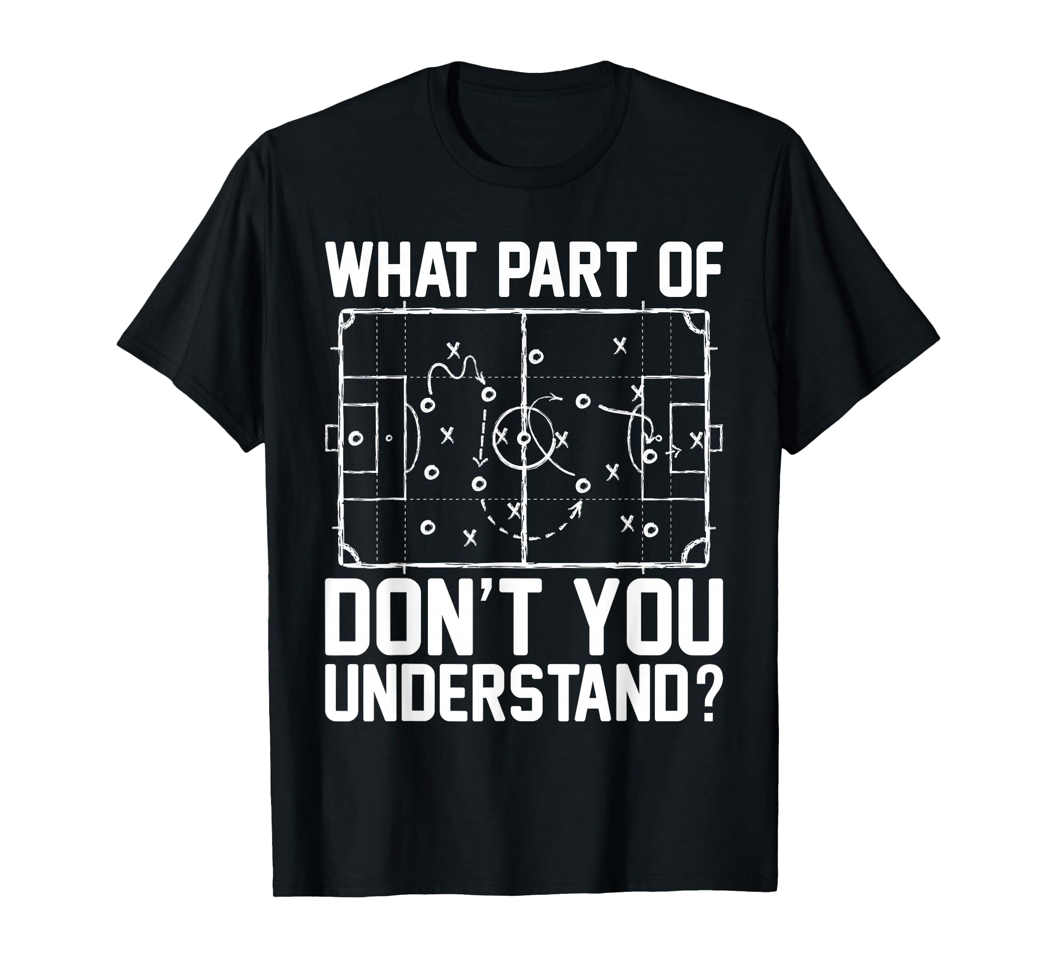 Funny Soccer What Part Dont You T-Shirt - Casual Everyday Wear Unisex