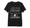 My Favorite Soccer Player Calls T-Shirt - Casual Everyday Wear for Adults