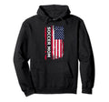 Usa Soccer Mom Mother Usa Flag Hoodie - Fun Novelty Design Unisex