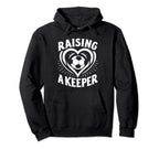 Raising Keeper Goalie Soccer Hoodie - Casual Everyday Wear Unisex