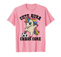 Aura Soccer Unicorn Chaos Core Just T-Shirt - Unique Graphic for Adults