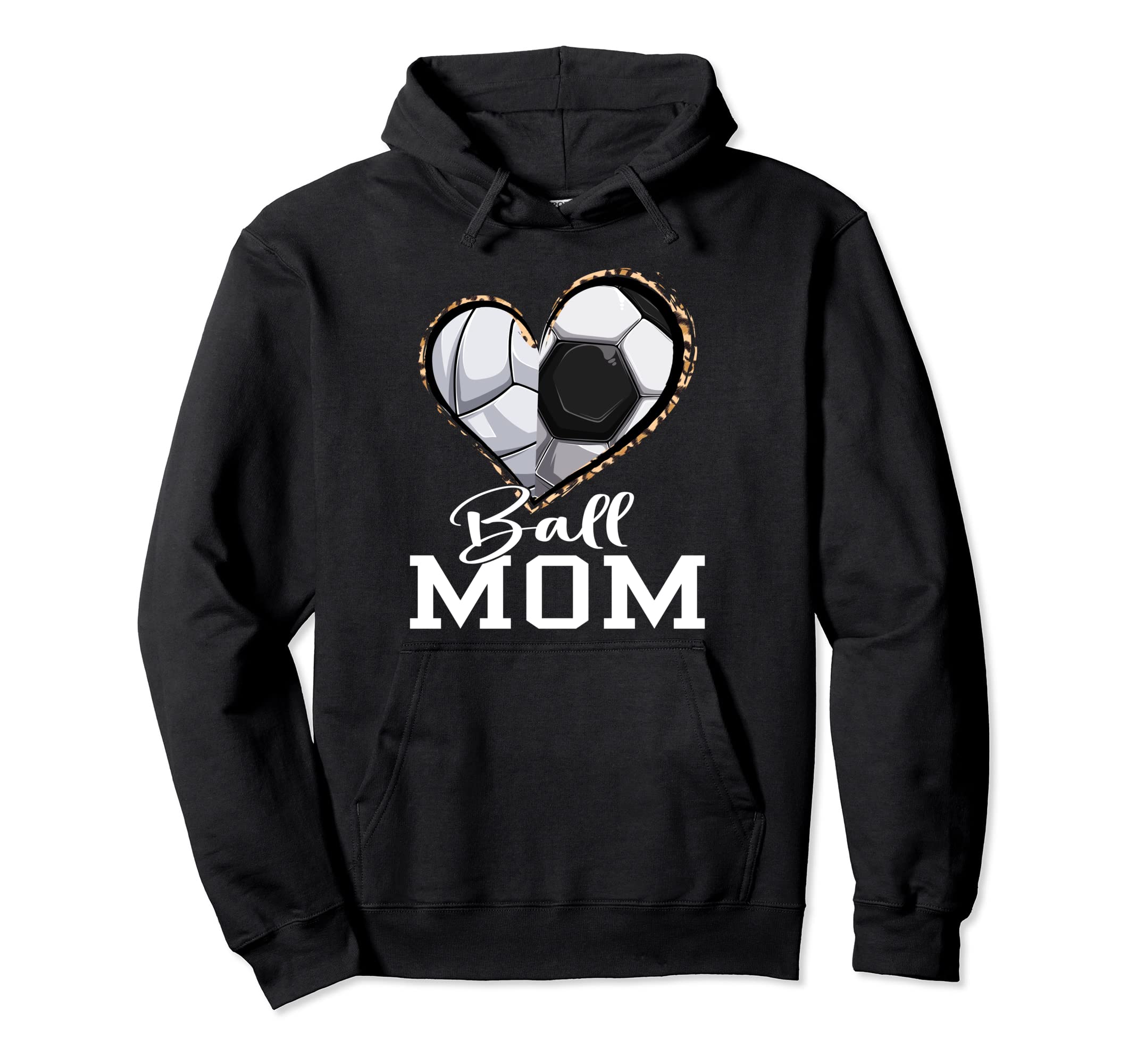 Volleyball Soccer Volleyball Ball Mom Hoodie - Minimalist Print Unisex
