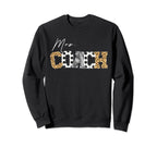 Mrs Coach Leopard Soccer Coach Sweatshirt - Streetwear Style Men Women